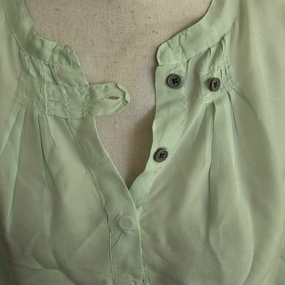Pete & Greta by Johnny Was "Sajah" Silk Blouse - Picture 3 of 9